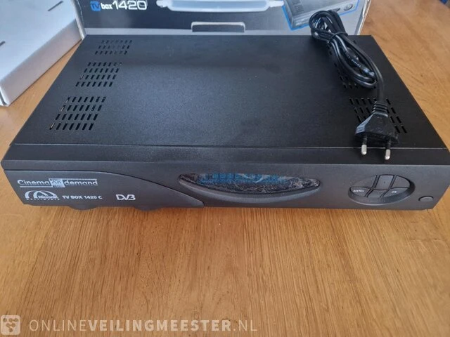 Ca.35x digital video recorder micronik, tv box 1420, zwart - afbeelding 1 van  8