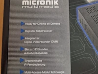 Ca.35x digital video recorder micronik, tv box 1420, zwart - afbeelding 3 van  8