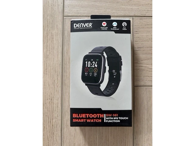 Ca.36x smartwatch geschikt voor android & ios denver denver, zwart - afbeelding 3 van  5