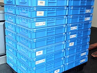 Ca.40x bakken met deksel schafer, blauw - afbeelding 1 van  9