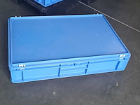 Ca.40x bakken met deksel schafer, blauw - afbeelding 2 van  9