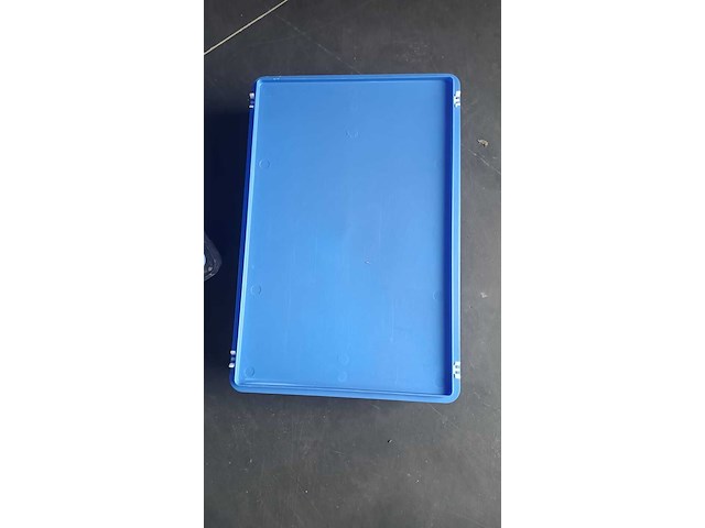 Ca.40x bakken met deksel schafer, blauw - afbeelding 3 van  9