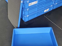 Ca.40x bakken met deksel schafer, blauw - afbeelding 4 van  9