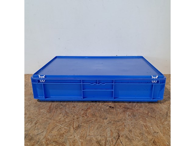 Ca.40x bakken met deksel schafer, blauw - afbeelding 5 van  9