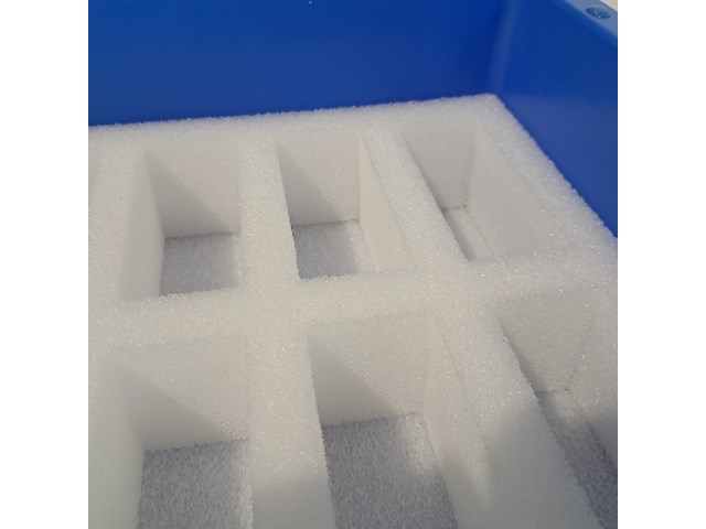 Ca.40x bakken met deksel schafer, blauw - afbeelding 7 van  9