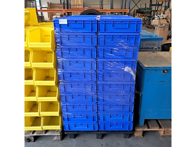 Ca.40x bakken met deksel schafer, blauw - afbeelding 9 van  9