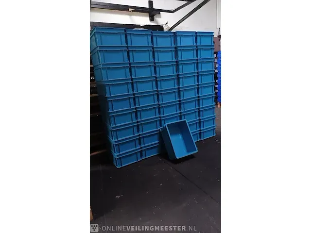 Ca.46x stapelbakken, blauw - afbeelding 1 van  4