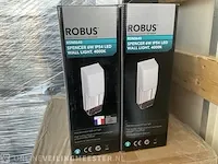 Ca.472x robus spencer 6w ip54 led wall light, 4000k - afbeelding 2 van  3