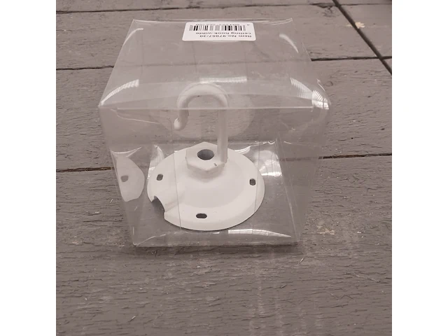 Ca.475x aluminium plafond haken, no 97057/30, wit, nieuw - afbeelding 2 van  10