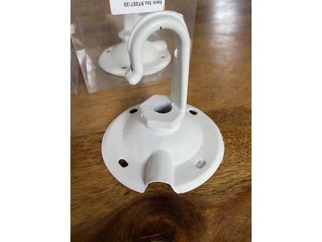Ca.475x aluminium plafond haken, no 97057/30, wit, nieuw - afbeelding 4 van  10