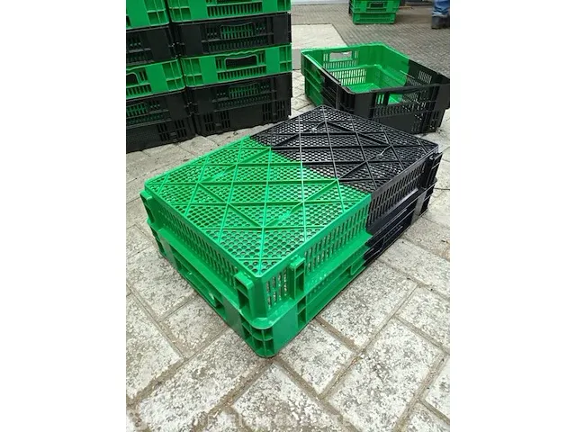 Ca.50x kratten, geperforeerd, groen - afbeelding 3 van  3