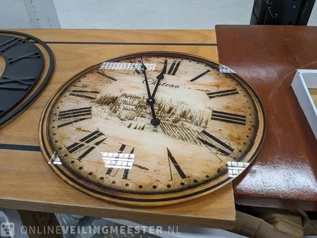 Ca.50x wandklok o.a. riverdale, kensington, meerdere kleuren - afbeelding 5 van  21