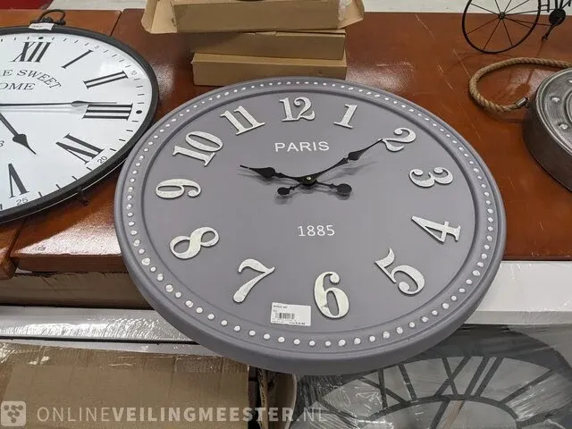 Ca.50x wandklok o.a. riverdale, kensington, meerdere kleuren - afbeelding 9 van  21