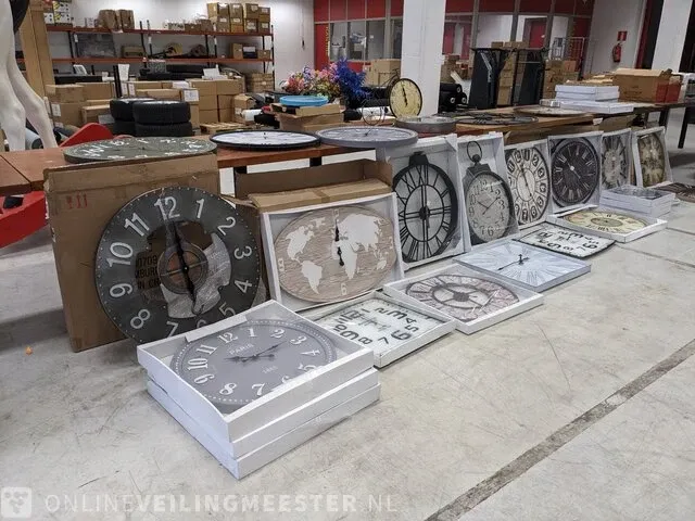 Ca.50x wandklok o.a. riverdale, kensington, meerdere kleuren - afbeelding 19 van  21