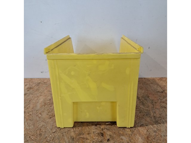 Ca.75x magazijnbakken met grijp opening overtoom, geel - afbeelding 8 van  8
