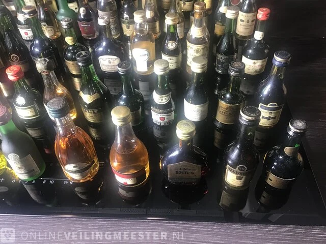Ca.78x mini flesjes cognac diverse merken - afbeelding 3 van  11