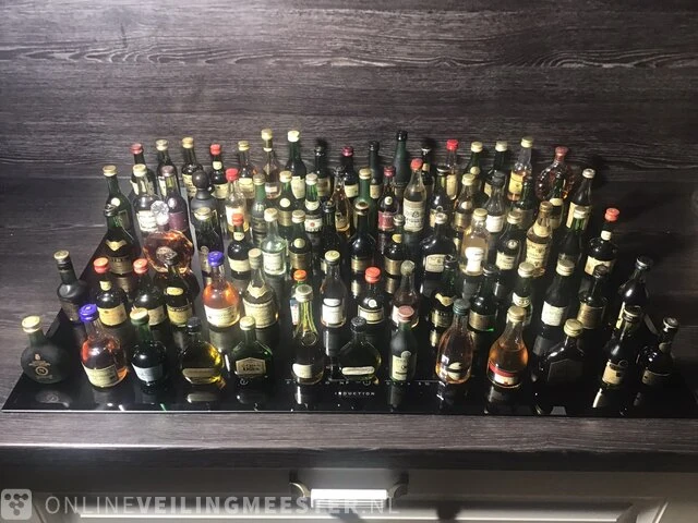 Ca.78x mini flesjes cognac diverse merken - afbeelding 1 van  11