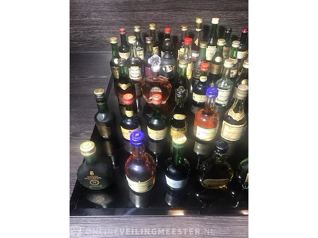 Ca.78x mini flesjes cognac diverse merken - afbeelding 4 van  11
