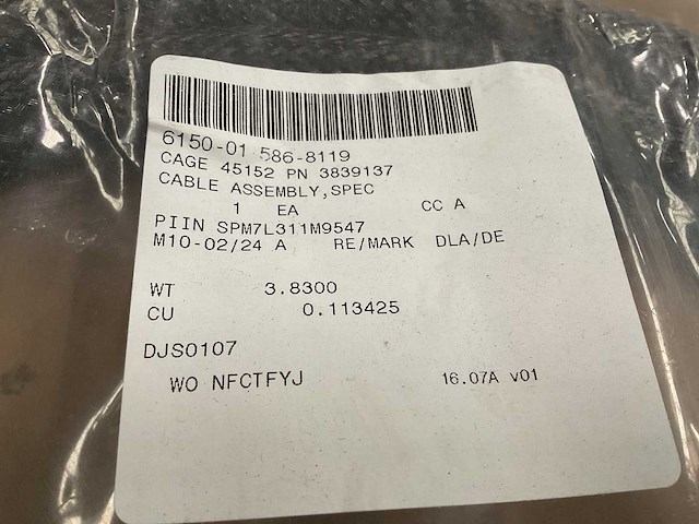 Cable assembly (8x) - afbeelding 3 van  4