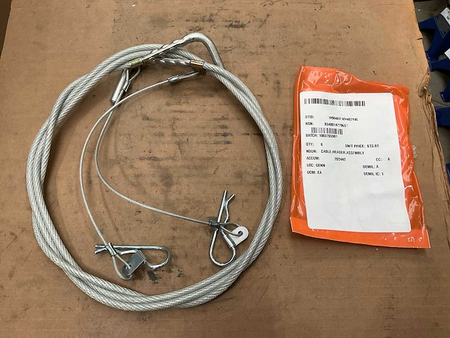 Cable header assembly (6x) - afbeelding 2 van  3