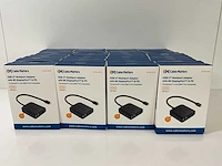 Cable matters (201046-blk) usb-c multiport adapter with 8k displayport & pd (new) (40x) - afbeelding 4 van  10