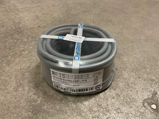 Cable partners xmvk/750 eca 4g2.5mm2 rol á 10m installatiekabel (4x) - afbeelding 1 van  1