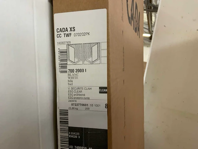 Cada xs cc twf douchewand - afbeelding 1 van  2