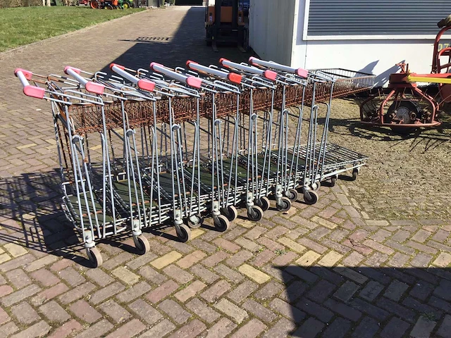 Caddie supercaddie winkelwagen winkelmandjes & karren (7x) - afbeelding 1 van  6