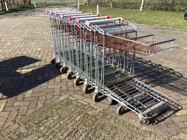 Caddie supercaddie winkelwagen winkelmandjes & karren (7x) - afbeelding 1 van  6