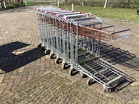 Caddie supercaddie winkelwagen winkelmandjes & karren (7x) - afbeelding 1 van  6