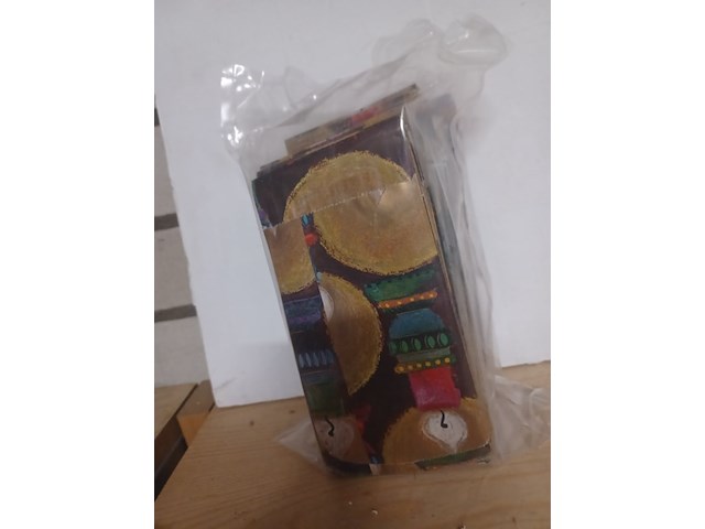 Cadeau zakjes kers 9x17cm aantal 100 stuks. - afbeelding 1 van  5