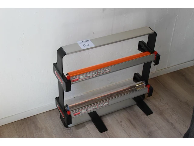 Cadeaupapier dispencer legro met twee rolhouders, breedte 58 cm en hoogte 55 cm. - afbeelding 1 van  2