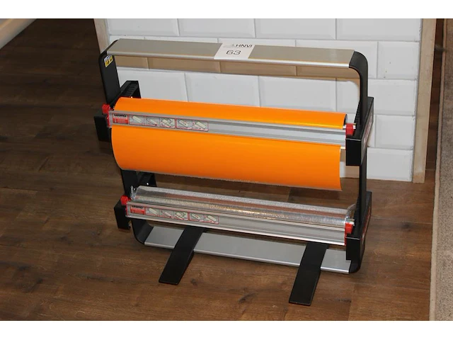 Cadeaupapier dispencer legro met twee rolhouders, breedte 58 cm en hoogte 55 cm. - afbeelding 1 van  2