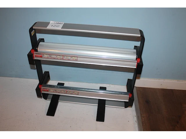 Cadeaupapier dispencer legro met twee rolhouders, breedte 58 cm en hoogte 55 cm. - afbeelding 1 van  3