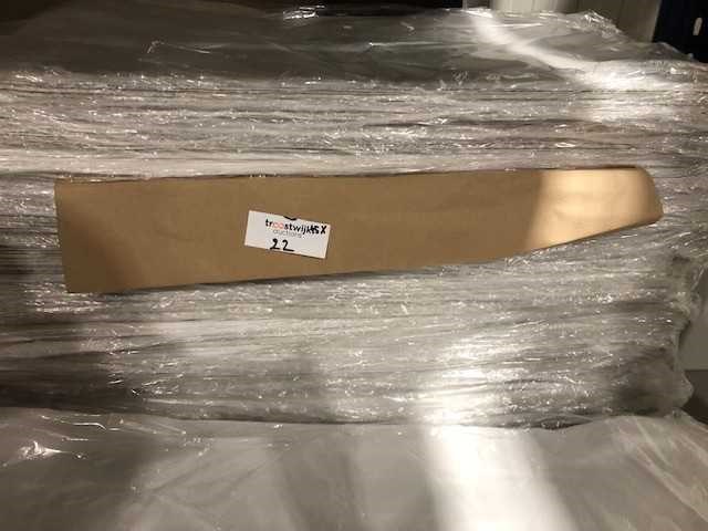 Cadeauverpakking gebleekt zijdepapier wit 20 grams. 50 x 75 cm. 480 vel per pak (45x) - afbeelding 2 van  5