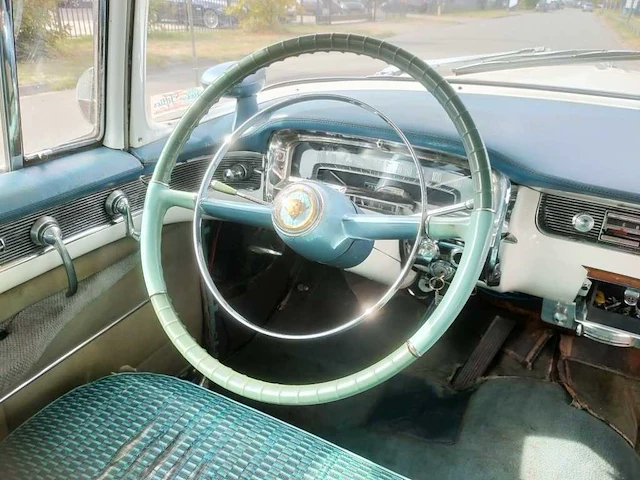 Cadillac - 1955 - de ville sedan - v8 5,4 liter - belgie - afbeelding 6 van  28