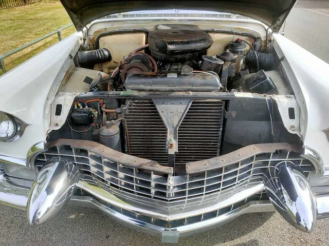 Cadillac - 1955 - de ville sedan - v8 5,4 liter - belgie - afbeelding 28 van  28