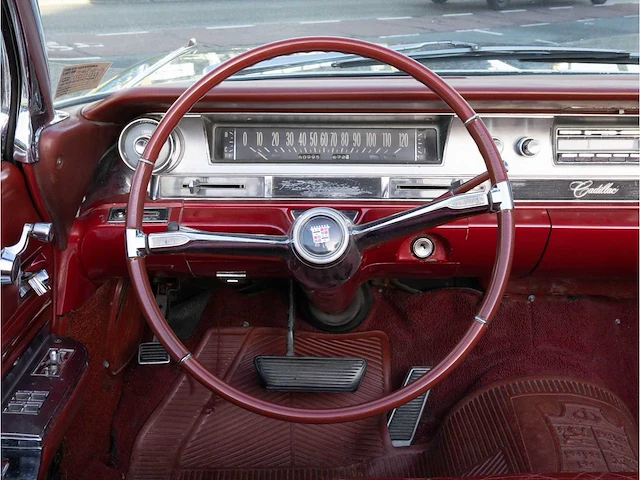 Cadillac coupe de ville cabriolet automaat 1962 oldtimer - afbeelding 20 van  46