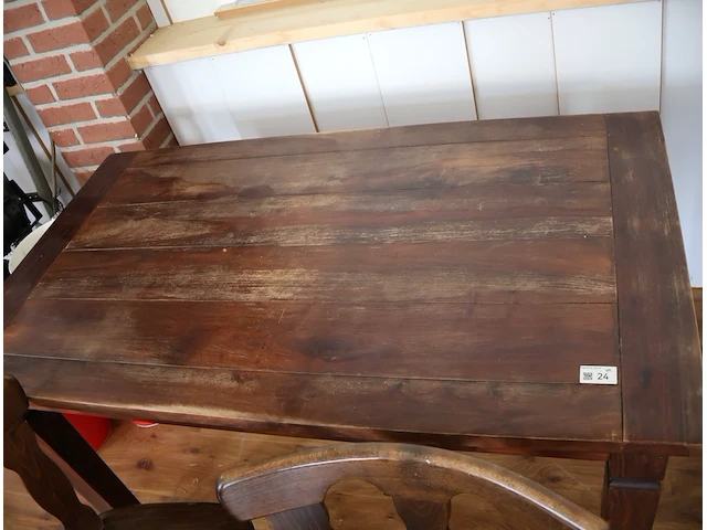Cafe tafel + 4 stoelen - afbeelding 4 van  4