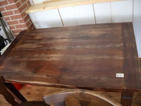 Cafe tafel + 4 stoelen - afbeelding 4 van  4