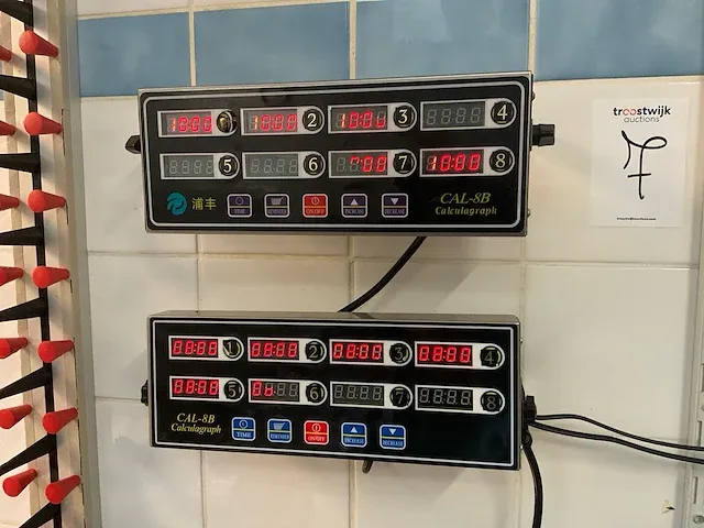 Calculagtaph cal-8b timer systeem - afbeelding 4 van  5