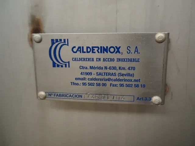 Calderinox, s.a. - afbeelding 7 van  7