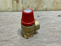 Caleffi 312 veiligheidsklep 1/2" buitendraad 8 bar (25x) - afbeelding 2 van  6