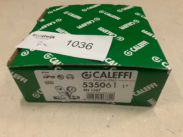 Caleffi 535061 drukregelaar (7x) - afbeelding 3 van  4