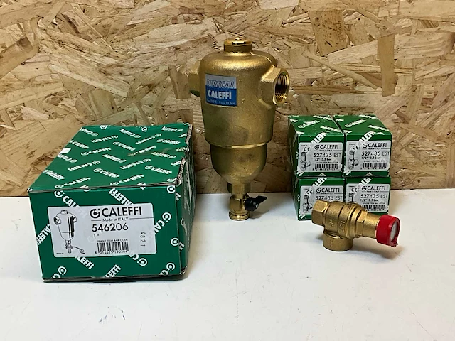 Caleffi vuilafscheider en overstortventiel (5x) - afbeelding 2 van  8