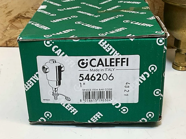 Caleffi vuilafscheider en overstortventiel (5x) - afbeelding 3 van  8