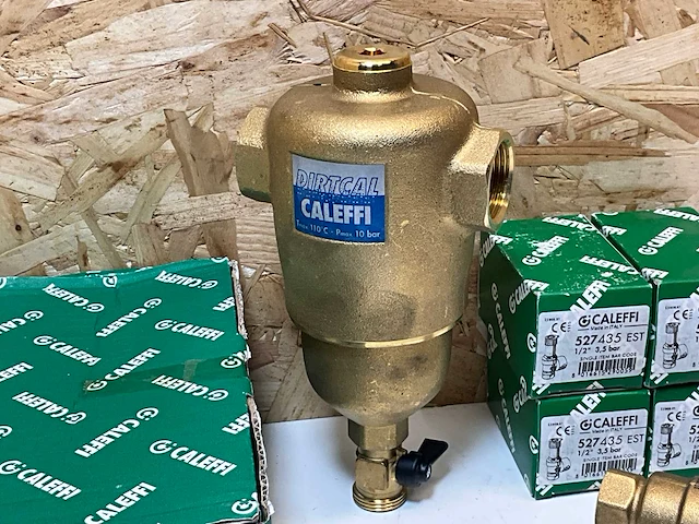 Caleffi vuilafscheider en overstortventiel (5x) - afbeelding 4 van  8