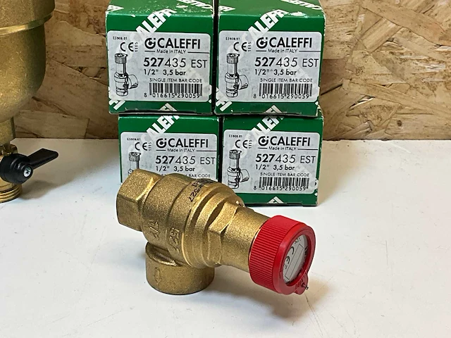 Caleffi vuilafscheider en overstortventiel (5x) - afbeelding 6 van  8