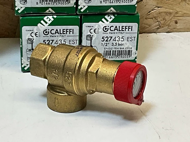 Caleffi vuilafscheider en overstortventiel (5x) - afbeelding 7 van  8
