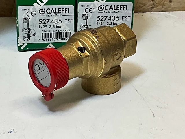Caleffi vuilafscheider en overstortventiel (5x) - afbeelding 8 van  8